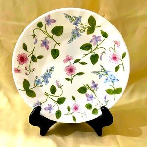 Set of 6 Corelle by Corning salad plates 7.25” Made in USA
